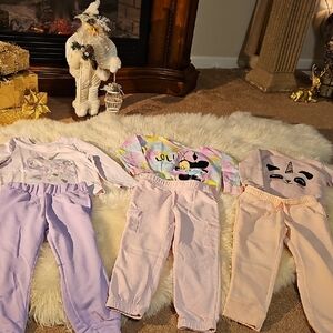 Cat & Jack White T-Shirt with Unicorn Design